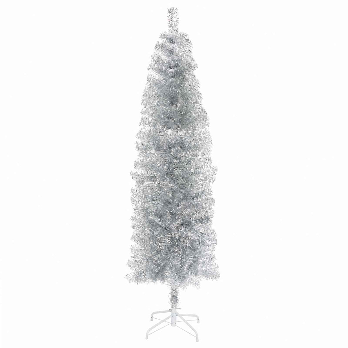 Umjetno usko božićno drvce s kuglicom 180 cm 300 LED lampica