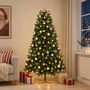 Umjetno božićno drvce s kuglicom 210 cm 300 LED lampica