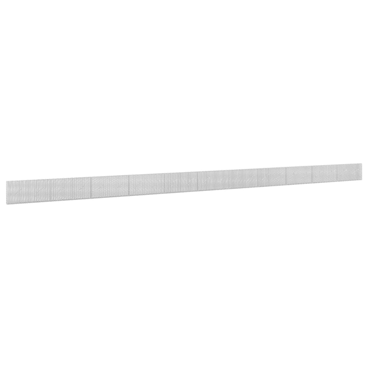 Gabion s žicom debljine 3,5 mm i mrežom 5x2,5 cm 1100x10x50 cm