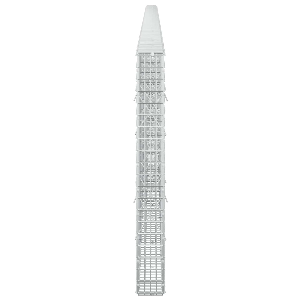 Gabion s žicom debljine 3,5 mm i mrežom 5x2,5 cm 850x10x100 cm