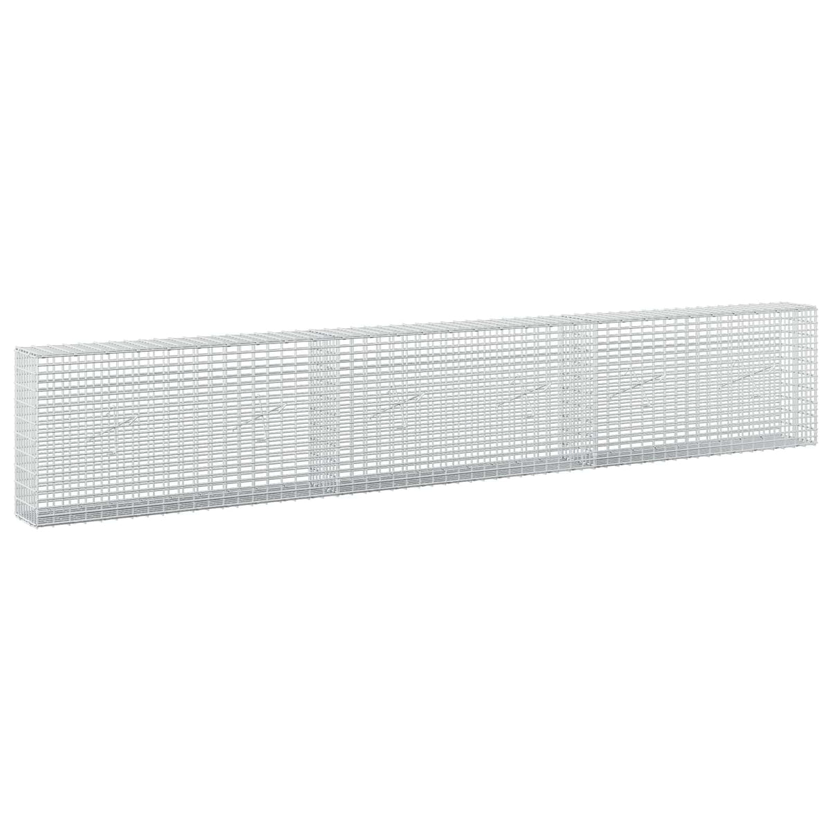 Gabion s žicom debljine 3,5 mm i mrežom 5x2,5 cm 300x20x50 cm