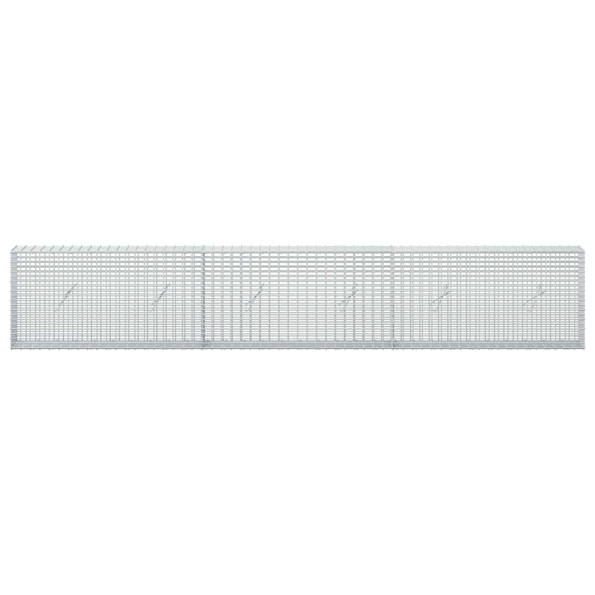 Gabion s žicom debljine 3,5 mm i mrežom 5x2,5 cm 300x20x50 cm