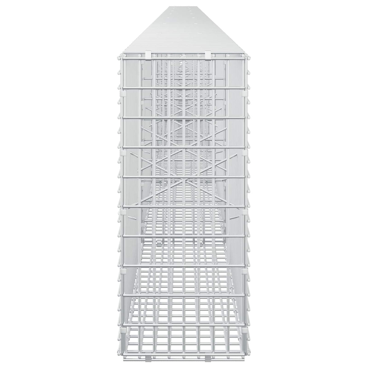 Gabion s žicom debljine 3,5 mm i mrežom 5x2,5 cm 750x20x50 cm
