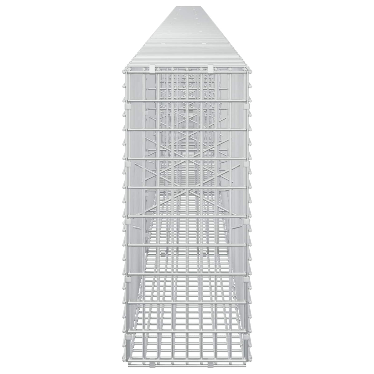 Gabion s žicom debljine 3,5 mm i mrežom 5x2,5 cm 900x20x50 cm