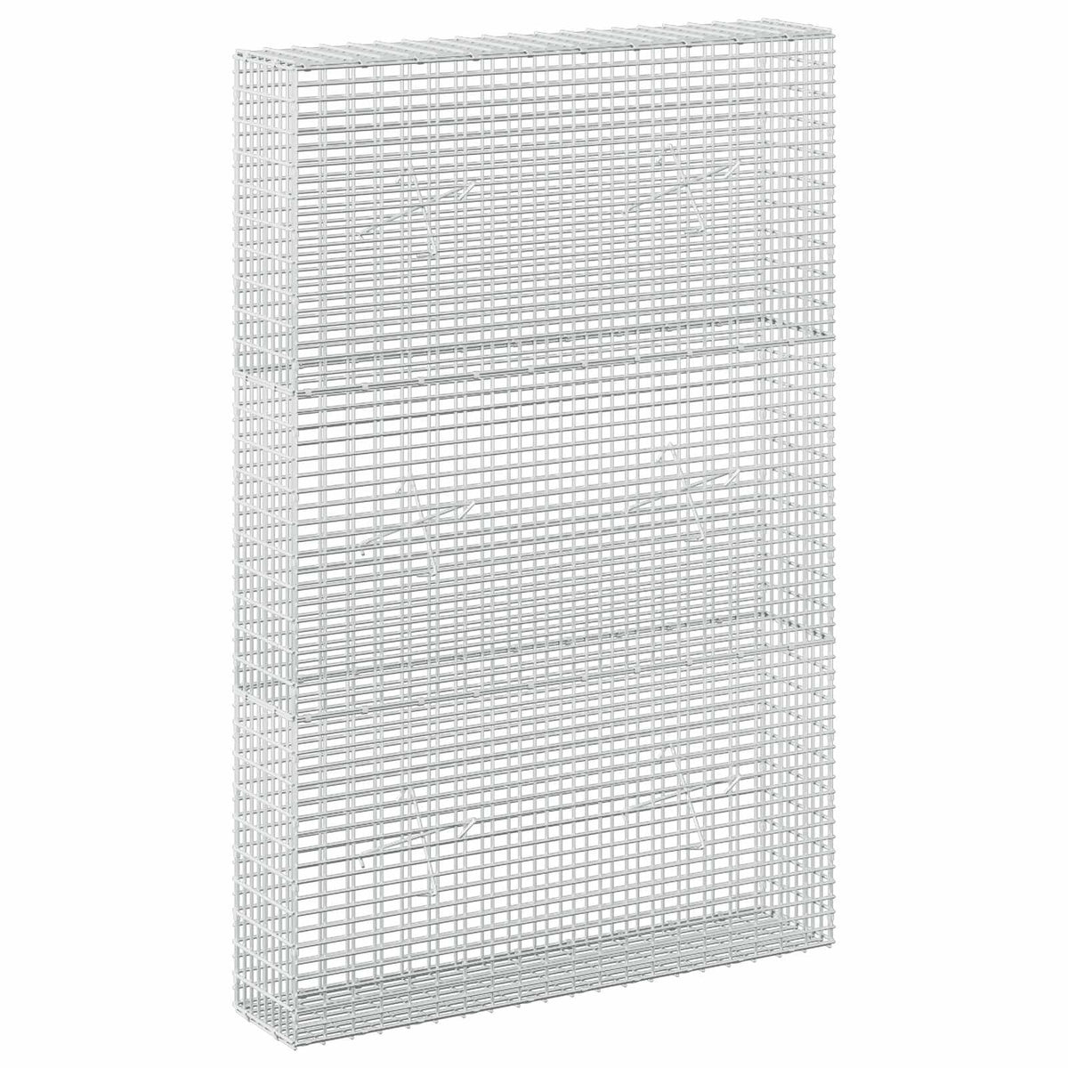 Gabion s žicom debljine 3,5 mm i mrežom 5x2,5 cm 100x20x150 cm