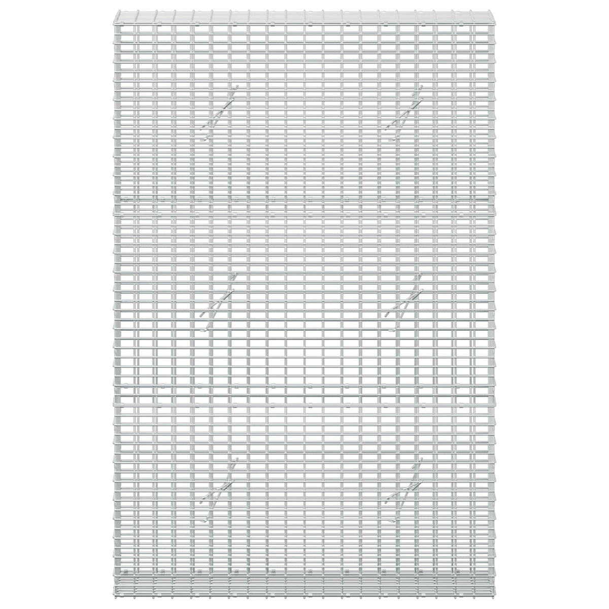 Gabion s žicom debljine 3,5 mm i mrežom 5x2,5 cm 100x20x150 cm