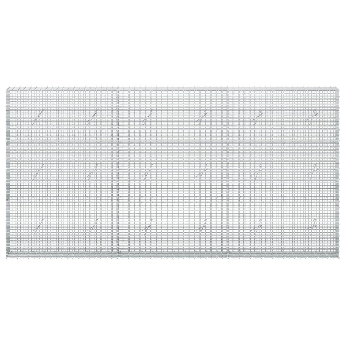 Gabion s žicom debljine 3,5 mm i mrežom 5x2,5 cm 300x20x150 cm