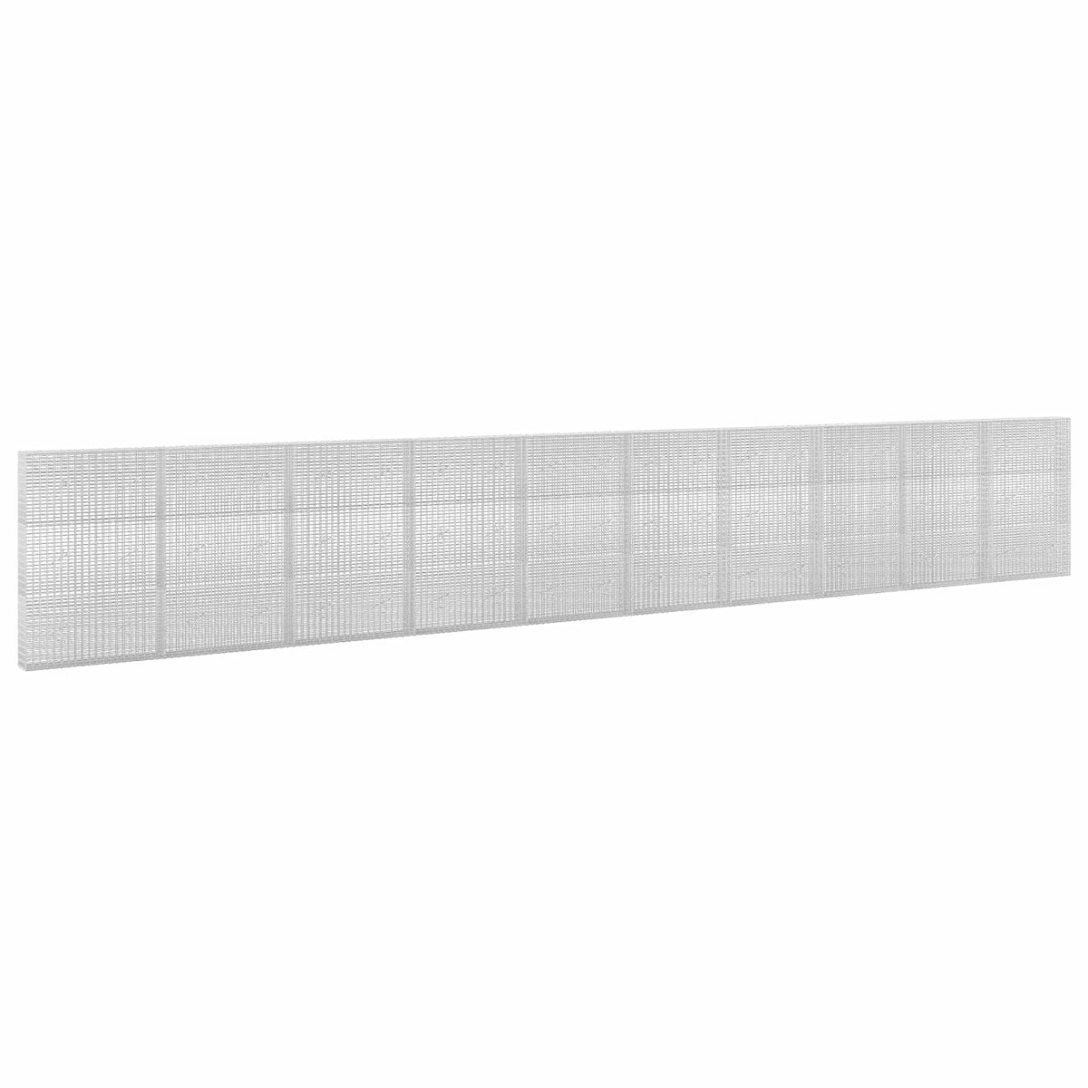 Gabion s žicom debljine 3,5 mm i mrežom 5x2,5 cm 1000x20x150 cm