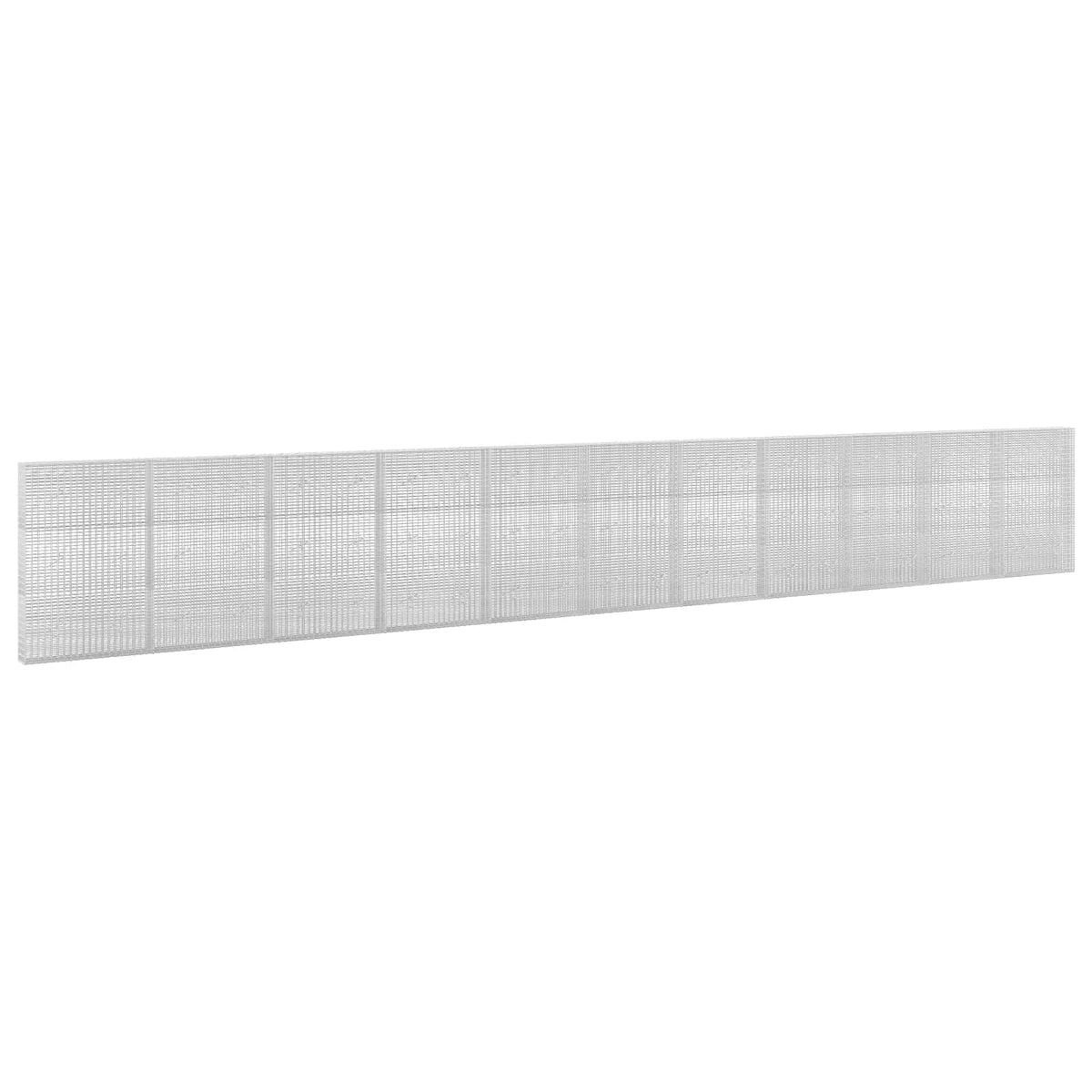 Gabion s žicom debljine 3,5 mm i mrežom 5x2,5 cm 1100x20x150 cm