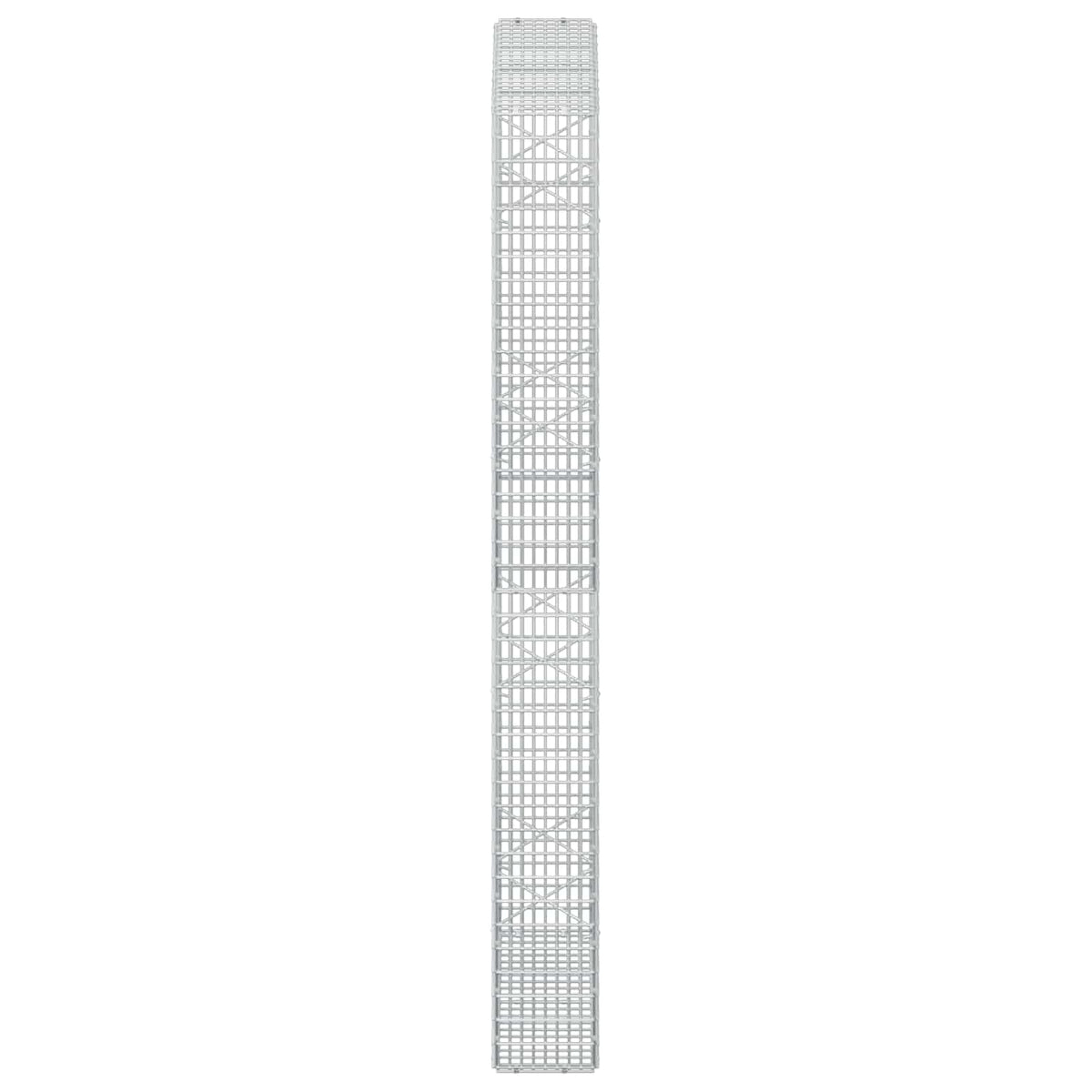 Gabion s žicom debljine 3,5 mm i mrežom 5x2,5 cm 100x20x200 cm