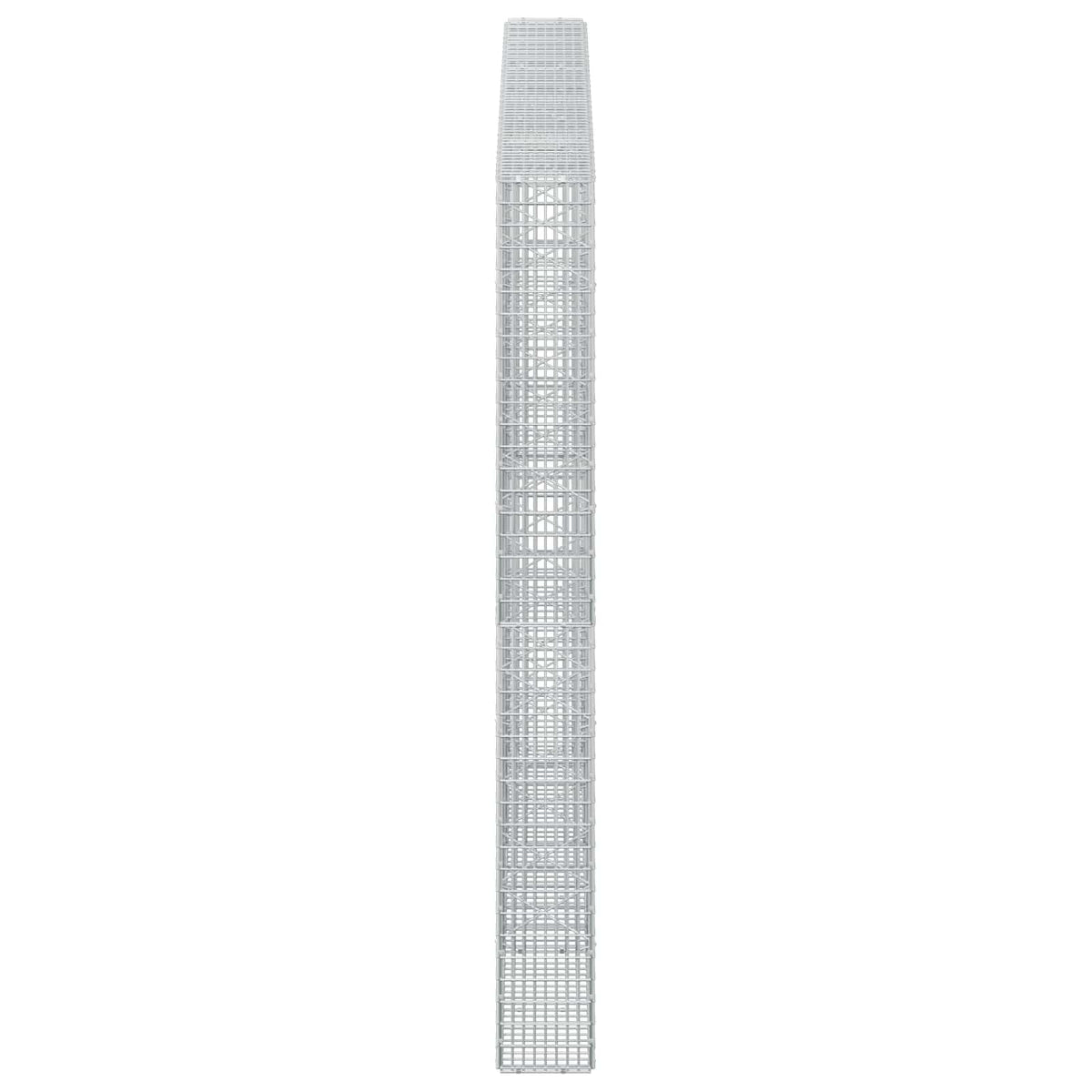 Gabion s žicom debljine 3,5 mm i mrežom 5x2,5 cm 300x20x200 cm