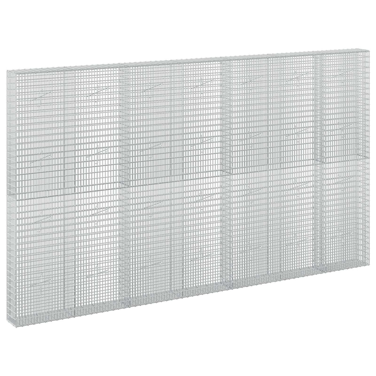 Gabion s žicom debljine 3,5 mm i mrežom 5x2,5 cm 350x20x200 cm