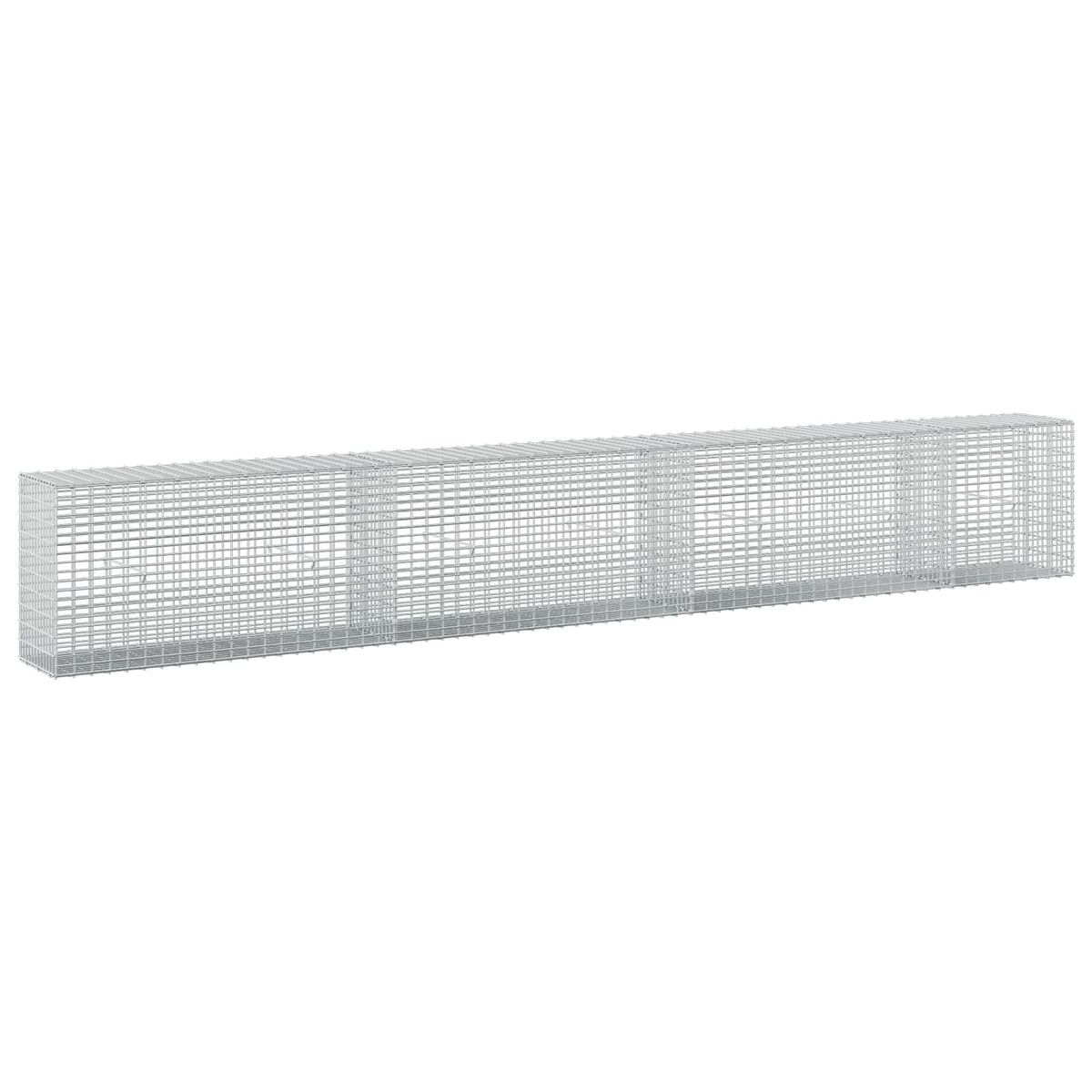 Gabion s žicom debljine 3,5 mm i mrežom 5x2,5 cm 350x30x50 cm