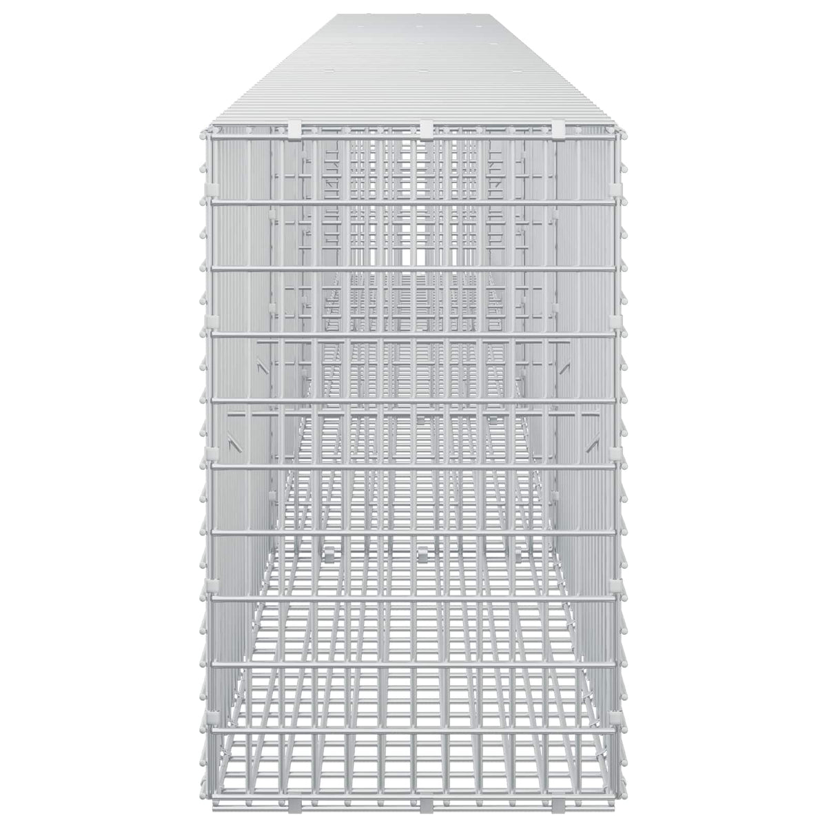 Gabion s žicom debljine 3,5 mm i mrežom 5x2,5 cm 400x30x50 cm