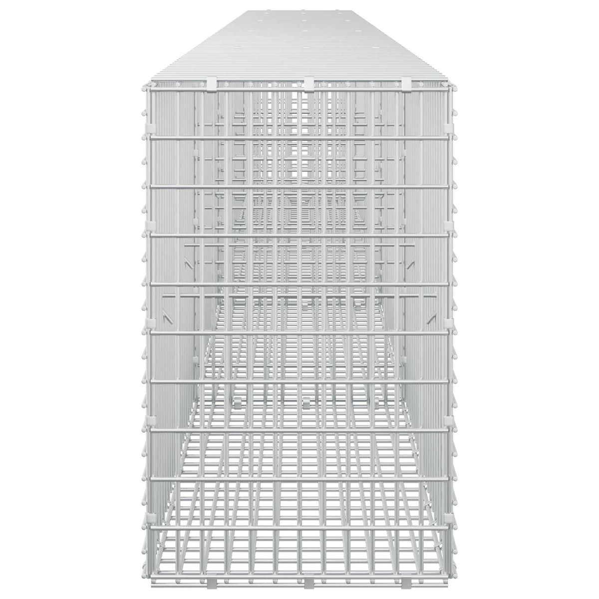 Gabion s žicom debljine 3,5 mm i mrežom 5x2,5 cm 450x30x50 cm