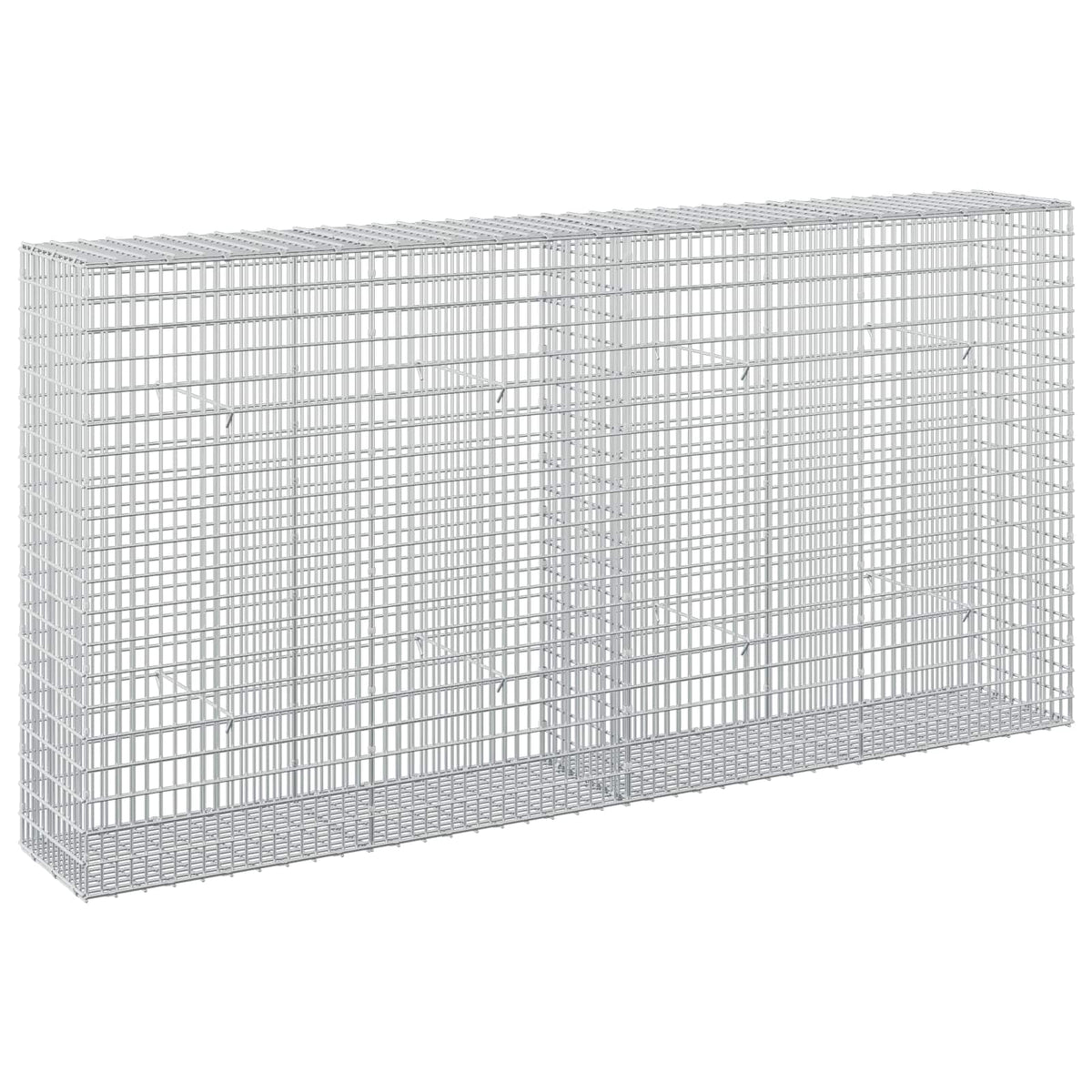 Gabion s žicom debljine 3,5 mm i mrežom 5x2,5 cm 200x30x100 cm