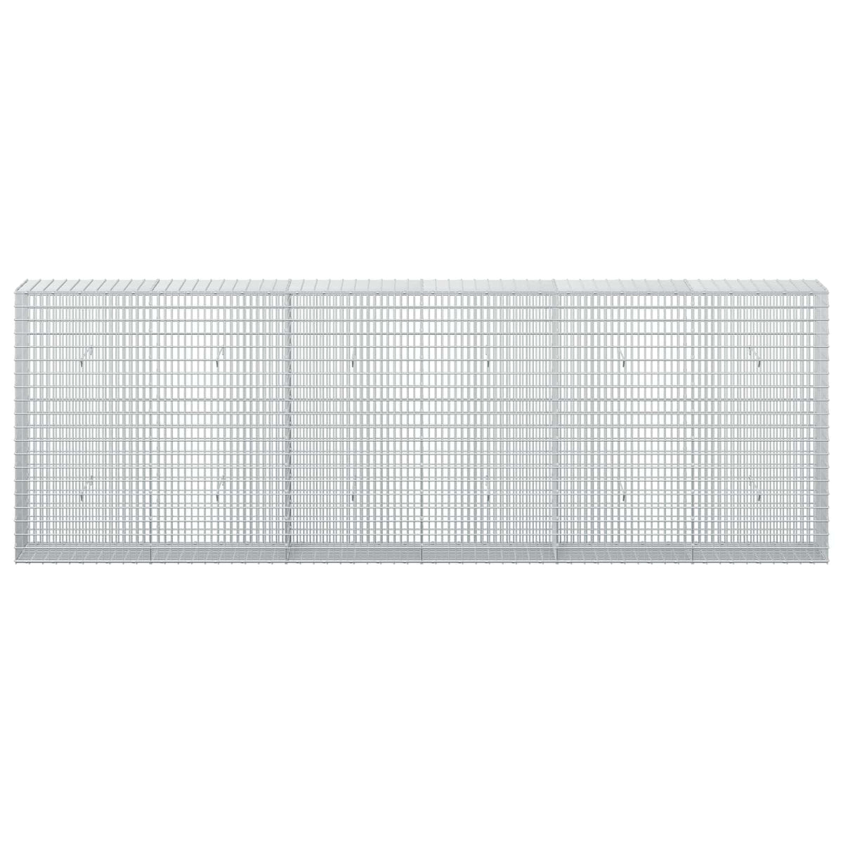 Gabion s žicom debljine 3,5 mm i mrežom 5x2,5 cm 300x30x100 cm