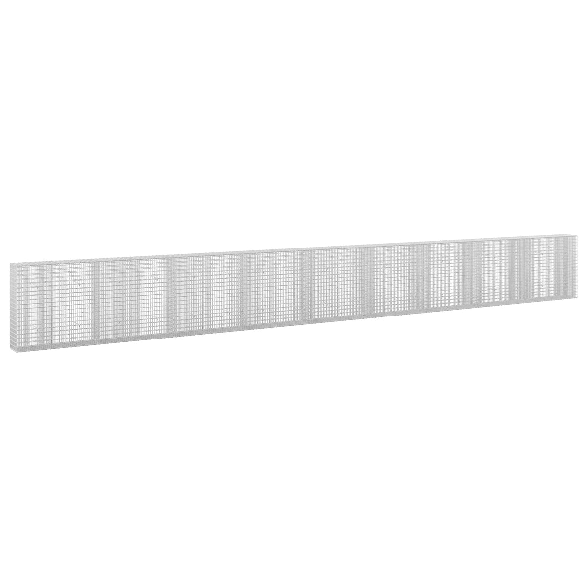 Gabion s žicom debljine 3,5 mm i mrežom 5x2,5 cm 900x30x100 cm