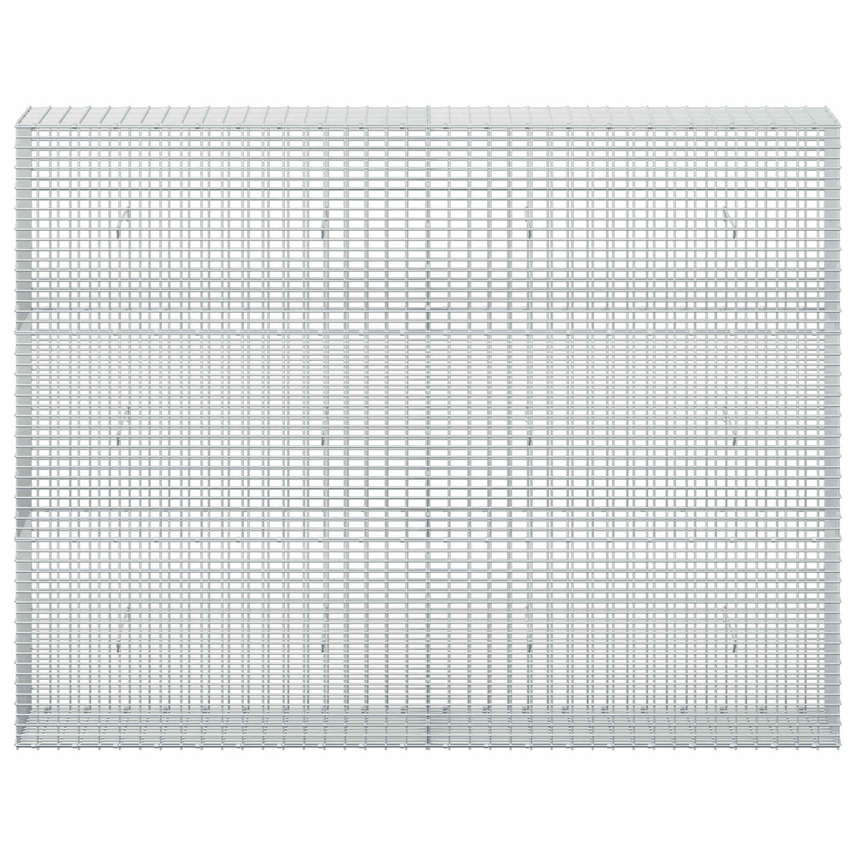 Gabion s žicom debljine 3,5 mm i mrežom 5x2,5 cm 200x30x150 cm