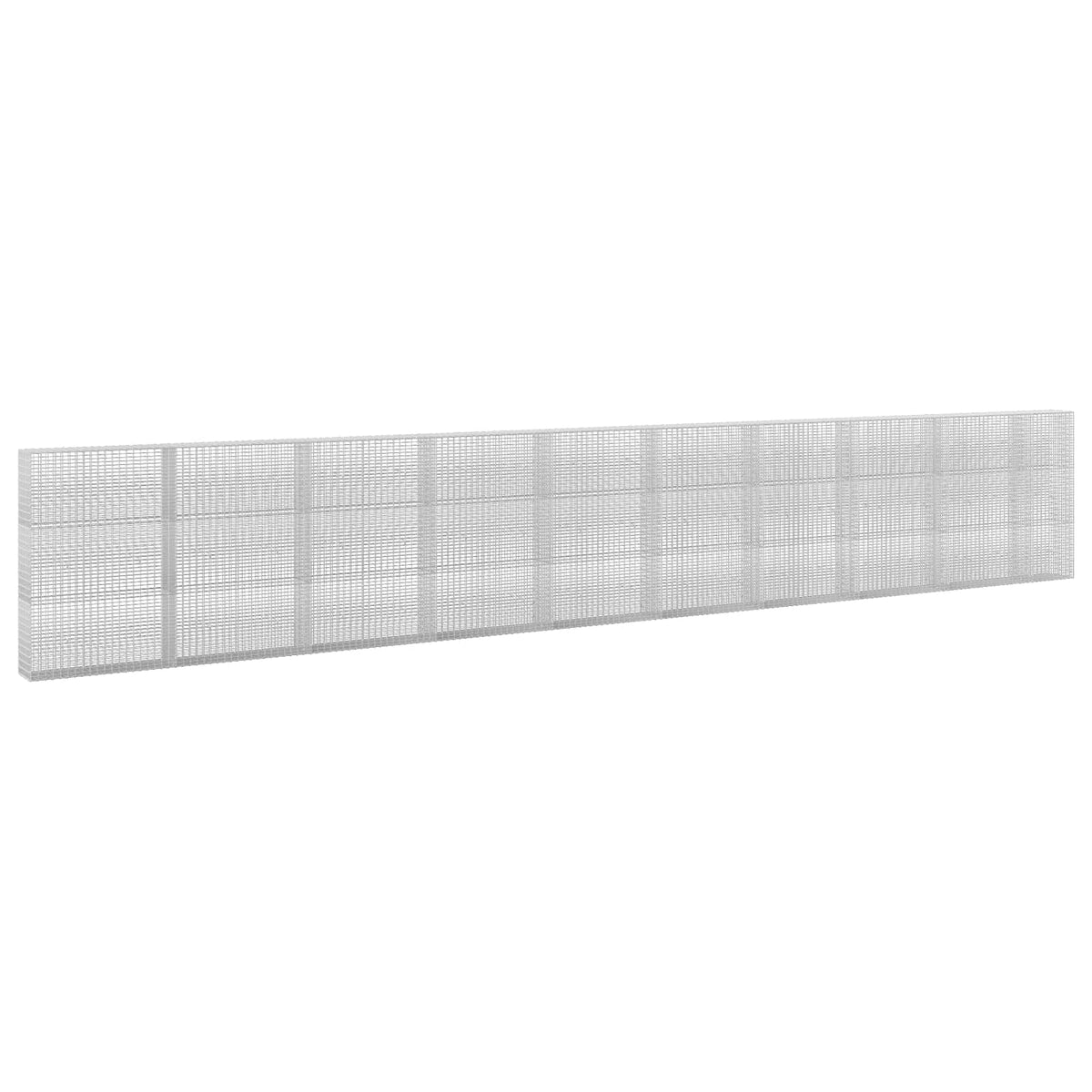 Gabion s žicom debljine 3,5 mm i mrežom 5x2,5 cm 950x30x150 cm