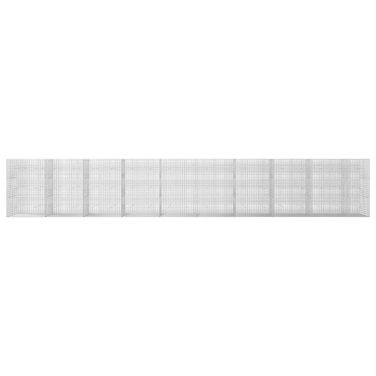 Gabion s žicom debljine 3,5 mm i mrežom 5x2,5 cm 950x30x150 cm