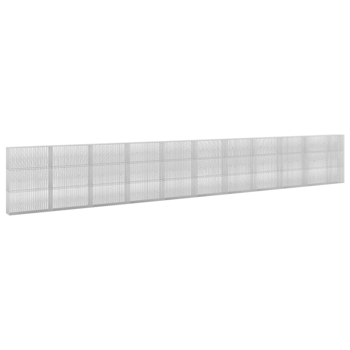 Gabion s žicom debljine 3,5 mm i mrežom 5x2,5 cm 1050x30x150 cm