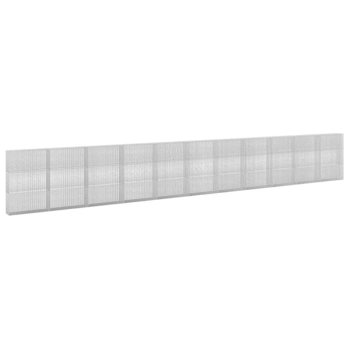 Gabion s žicom debljine 3,5 mm i mrežom 5x2,5 cm 1100x30x150 cm