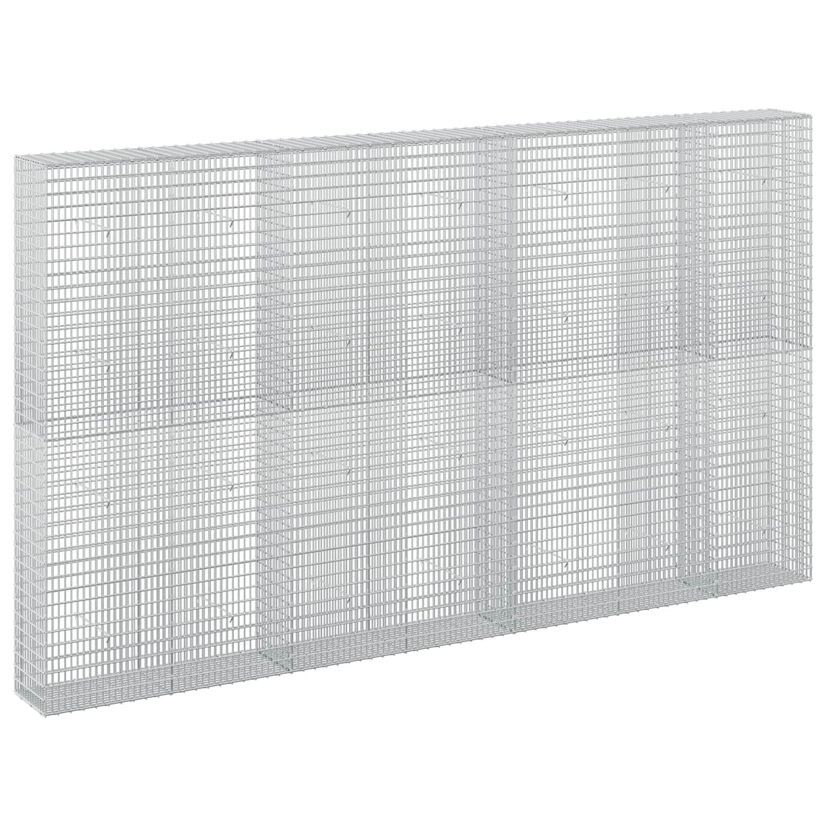 Gabion s žicom debljine 3,5 mm i mrežom 5x2,5 cm 350x30x200 cm