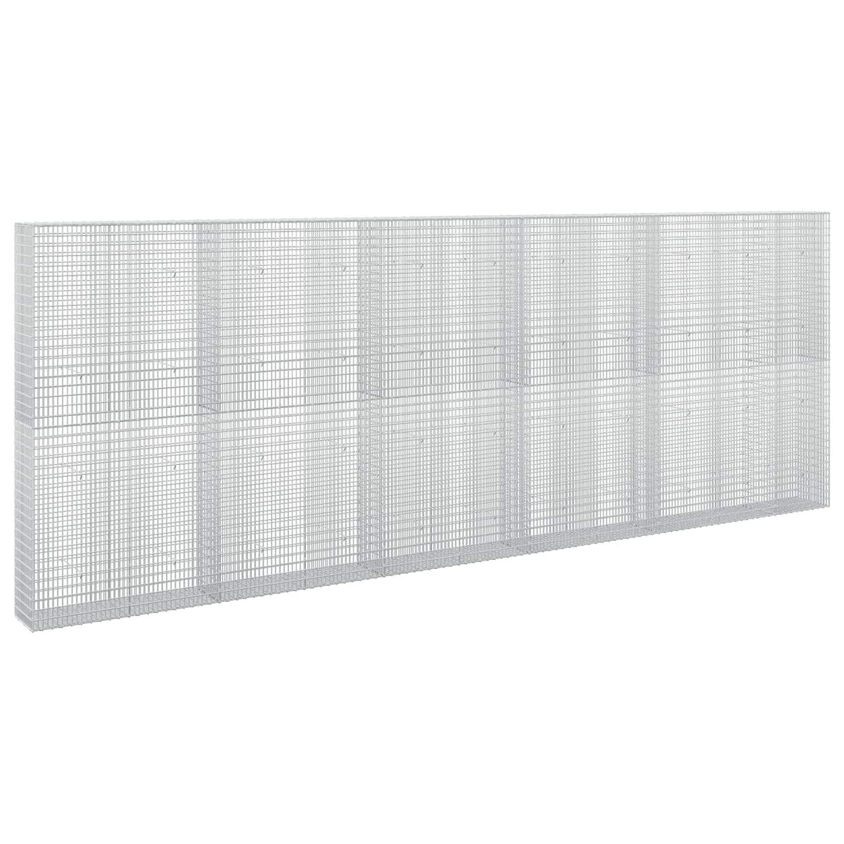 Gabion s žicom debljine 3,5 mm i mrežom 5x2,5 cm 550x30x200 cm