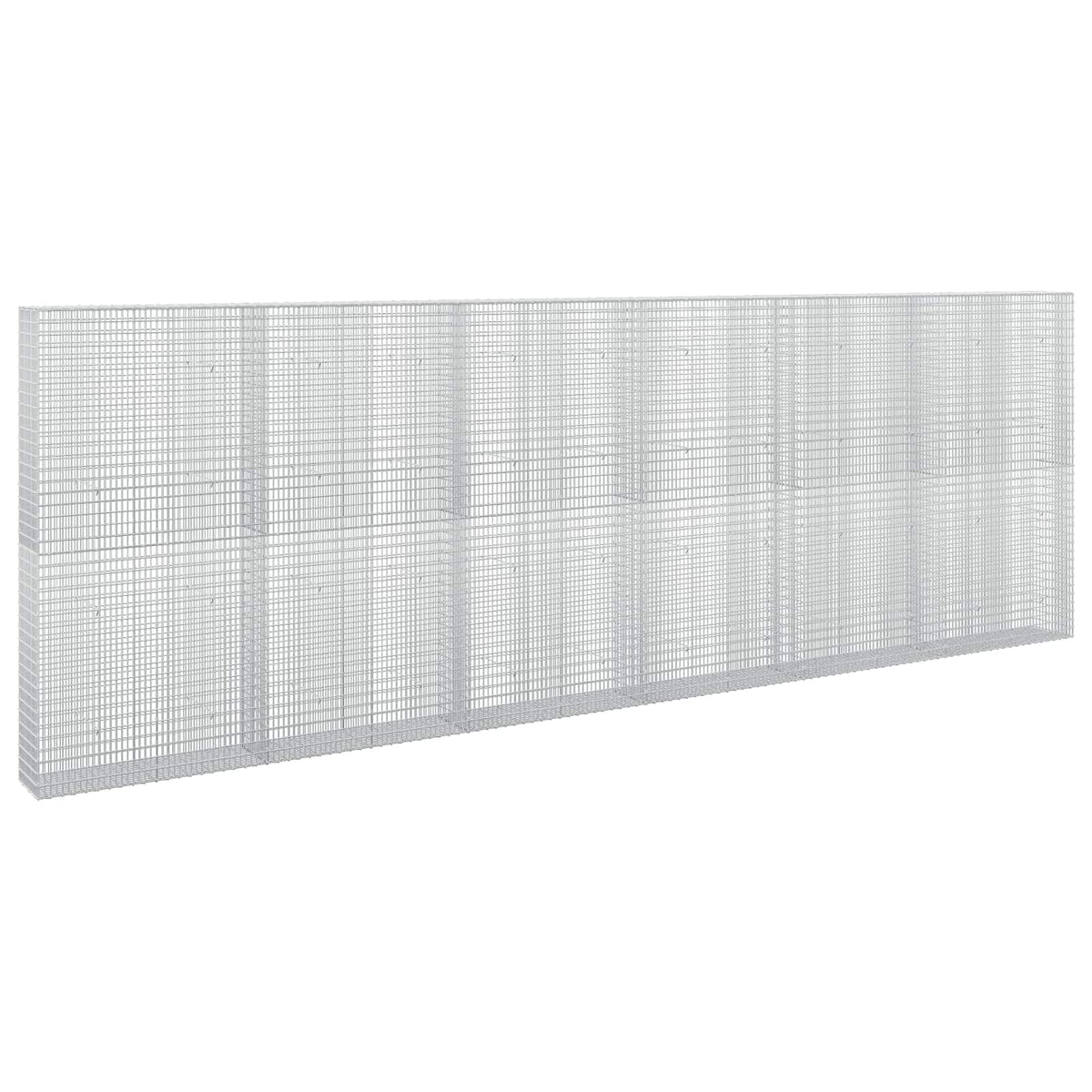 Gabion s žicom debljine 3,5 mm i mrežom 5x2,5 cm 600x30x200 cm