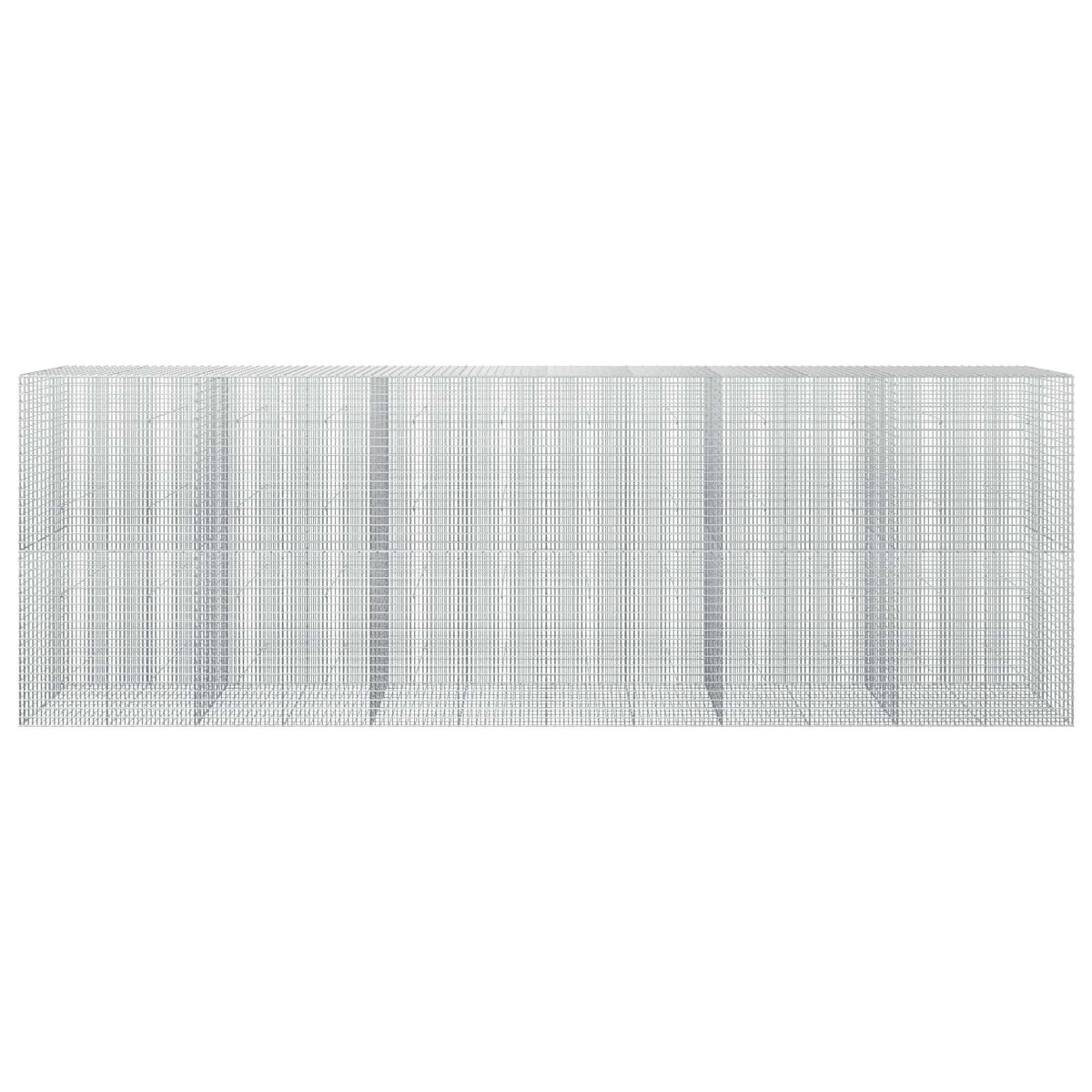 Gabion s žicom debljine 3,5 mm i mrežom 5x2,5 cm 600x30x200 cm