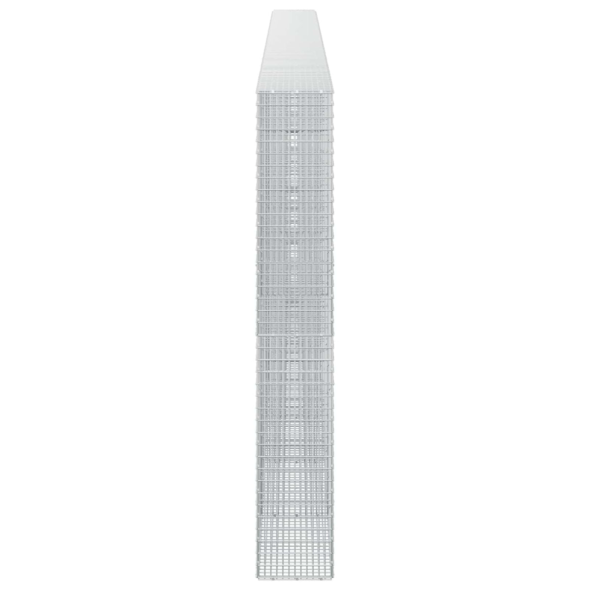 Gabion s žicom debljine 3,5 mm i mrežom 5x2,5 cm 750x30x200 cm
