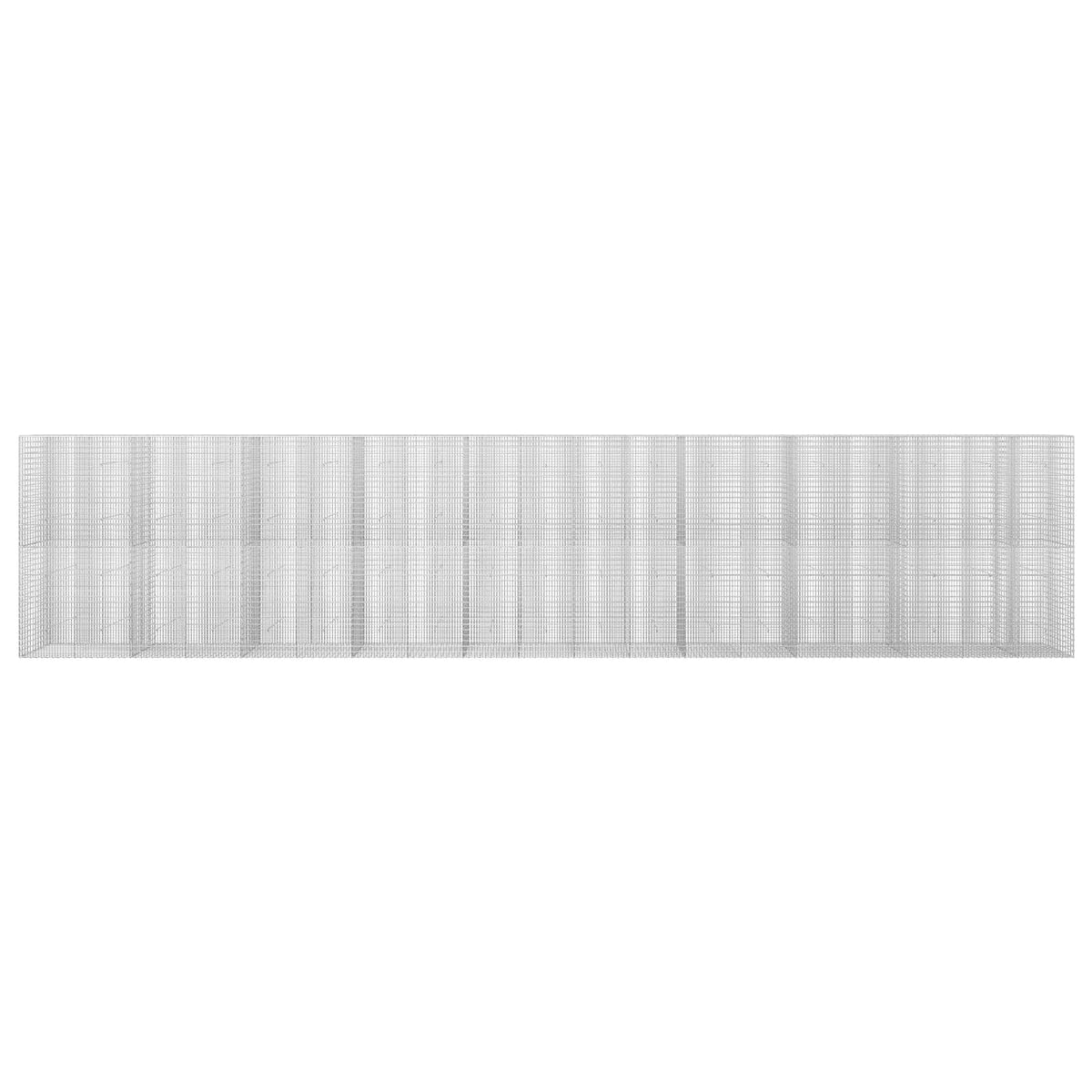 Gabion s žicom debljine 3,5 mm i mrežom 5x2,5 cm 950x30x200 cm