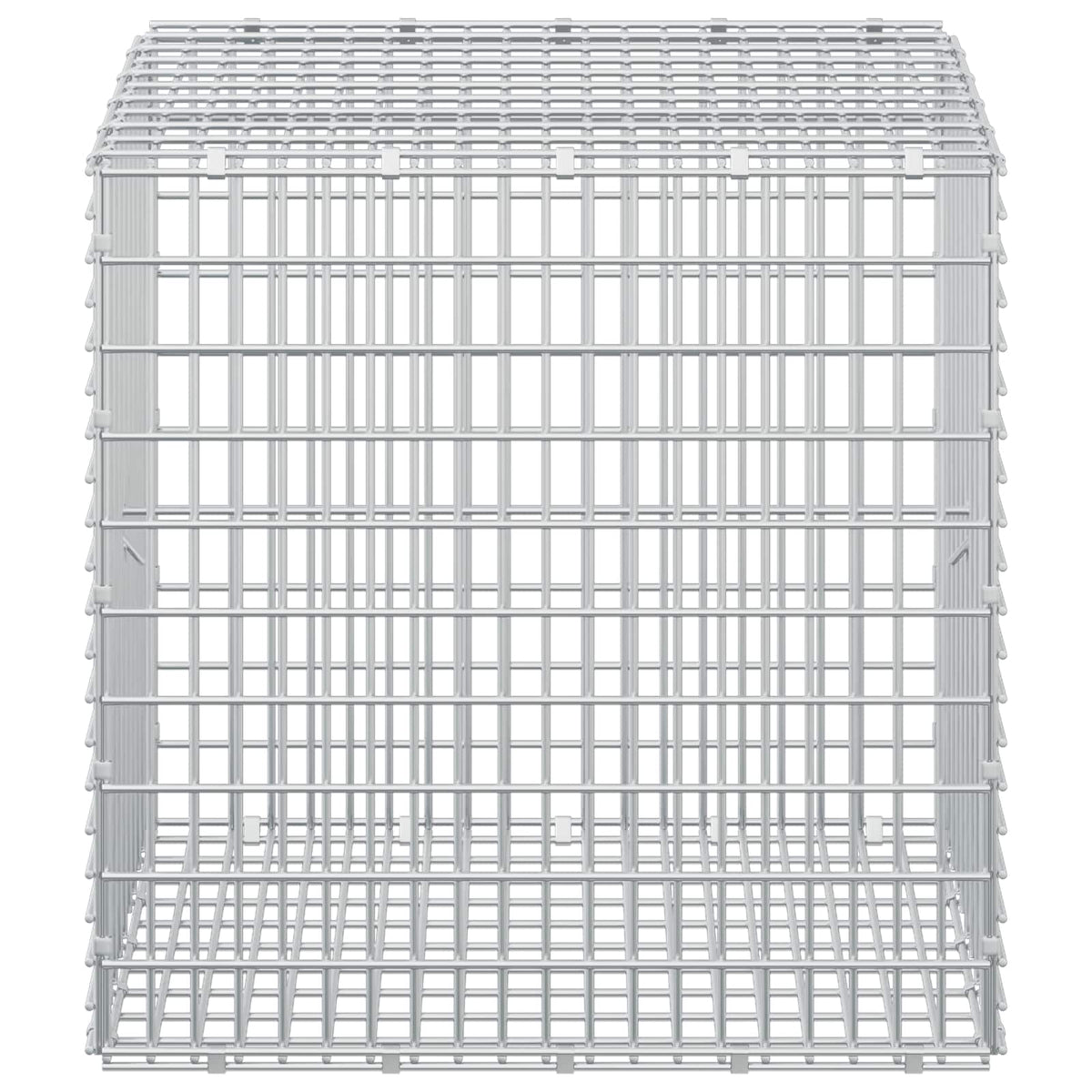 Gabion s žicom debljine 3,5 mm i mrežom 5x2,5 cm 50x50x50 cm