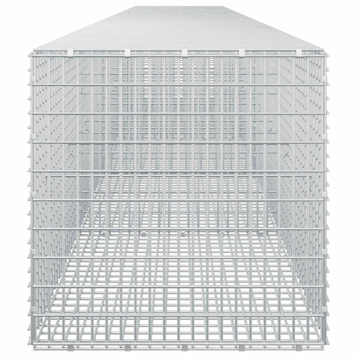 Gabion s žicom debljine 3,5 mm i mrežom 5x2,5 cm 500x50x50 cm
