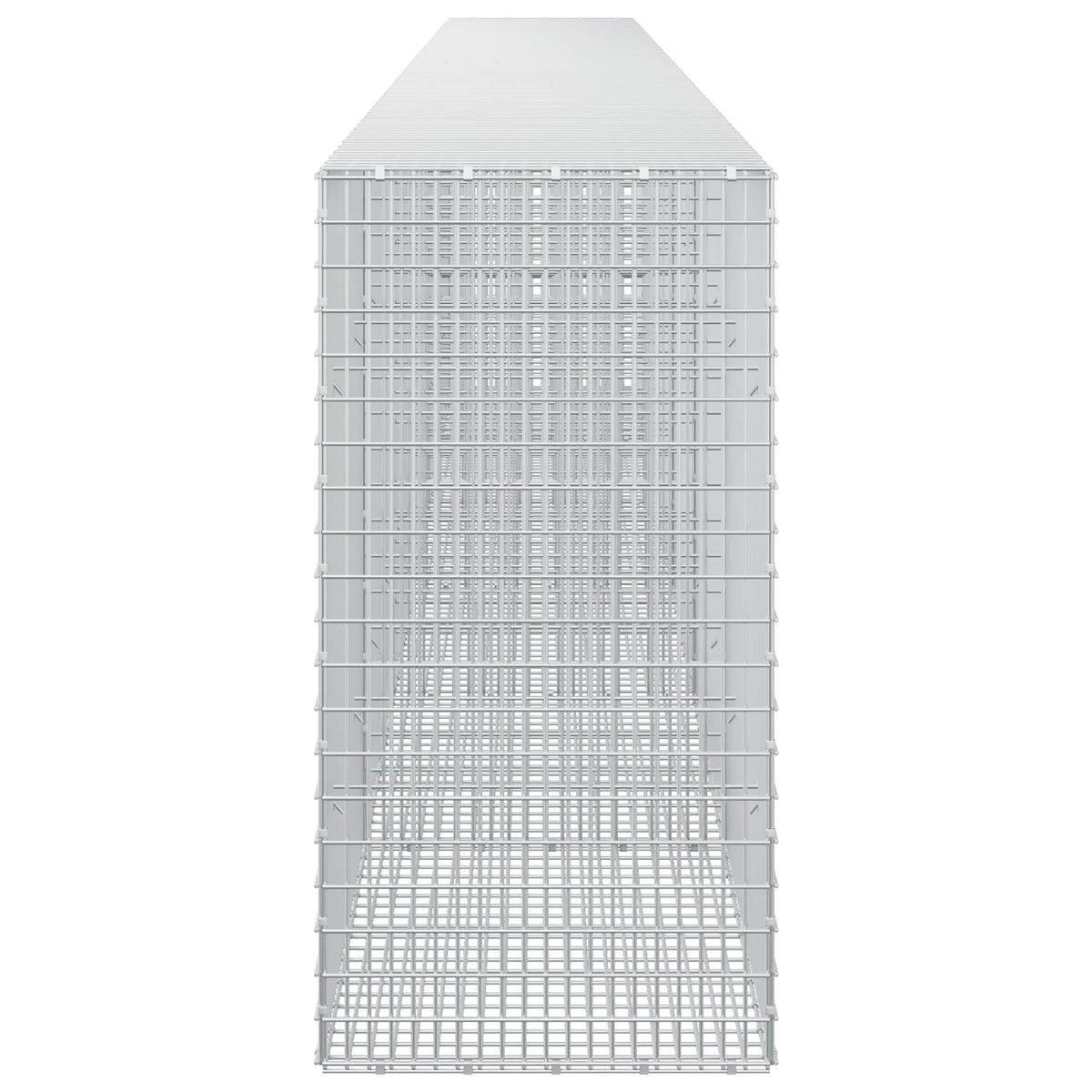 Gabion s žicom debljine 3,5 mm i mrežom 5x2,5 cm 600x50x100 cm