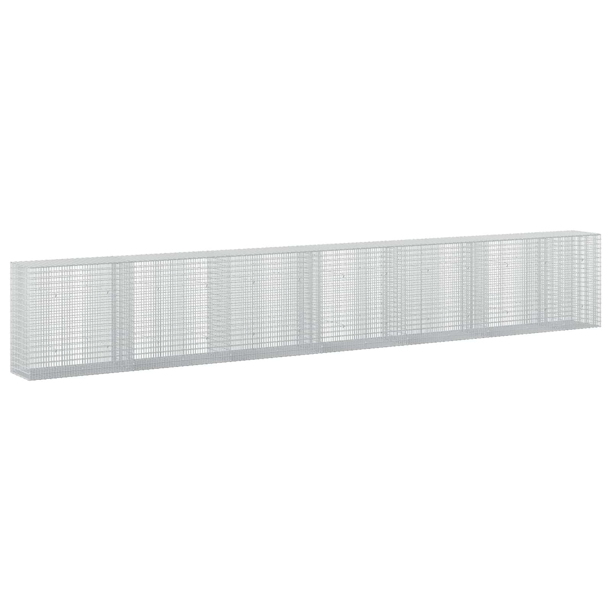 Gabion s žicom debljine 3,5 mm i mrežom 5x2,5 cm 650x50x100 cm