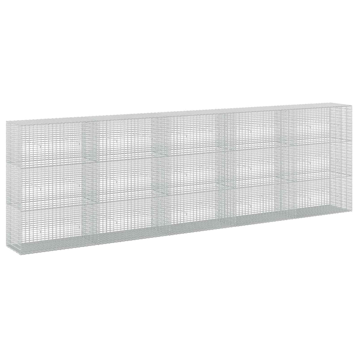 Gabion s žicom debljine 3,5 mm i mrežom 5x2,5 cm 500x50x150 cm