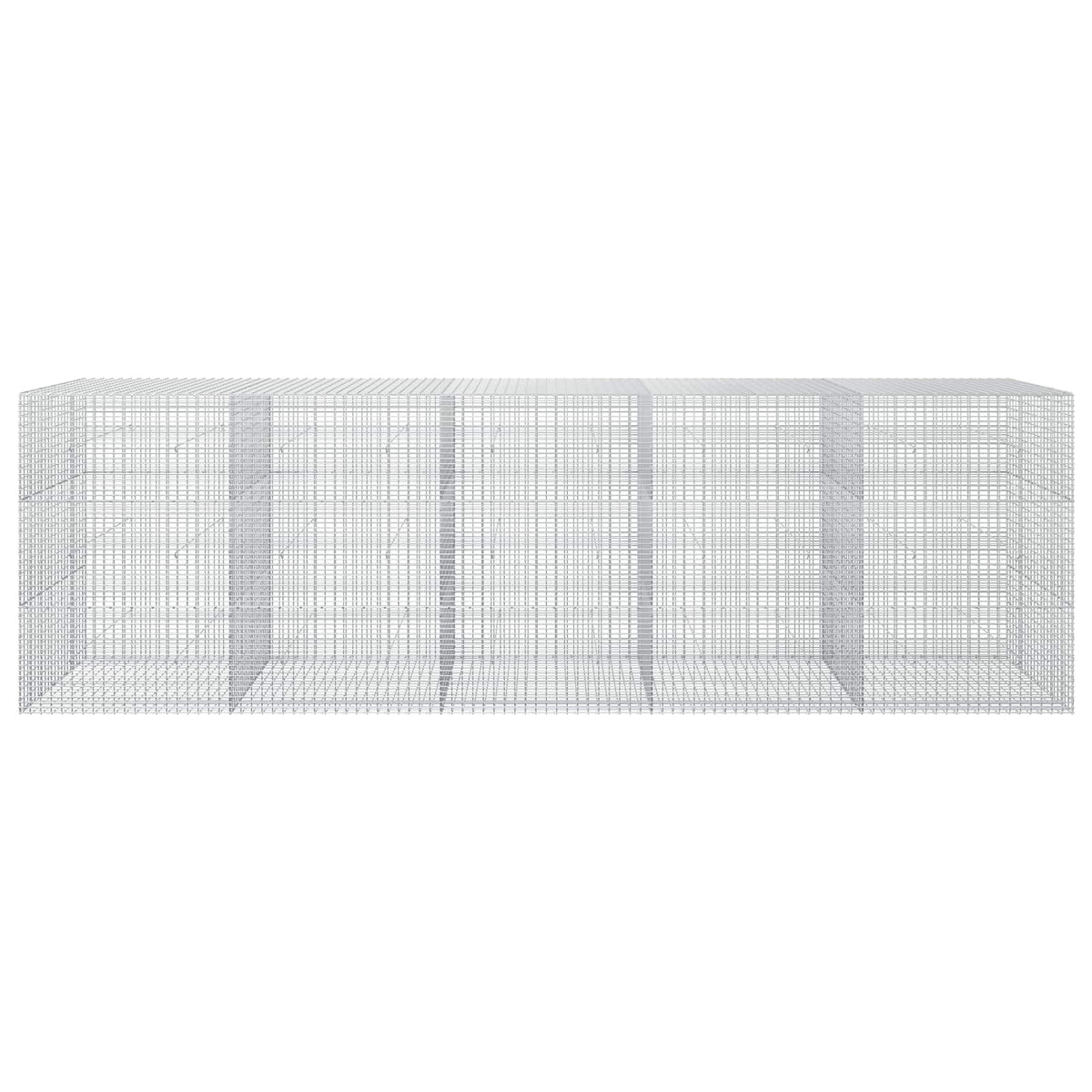 Gabion s žicom debljine 3,5 mm i mrežom 5x2,5 cm 500x50x150 cm