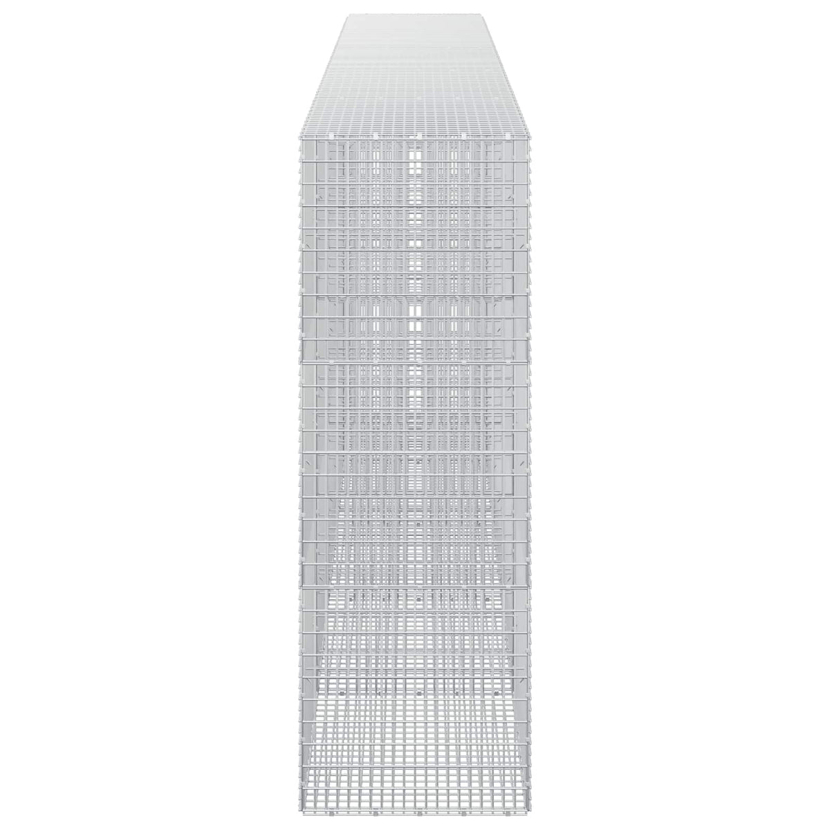 Gabion s žicom debljine 3,5 mm i mrežom 5x2,5 cm 500x50x150 cm