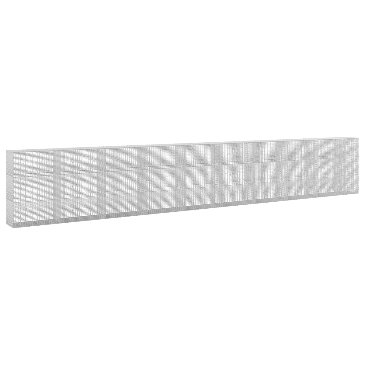 Gabion s žicom debljine 3,5 mm i mrežom 5x2,5 cm 950x50x150 cm