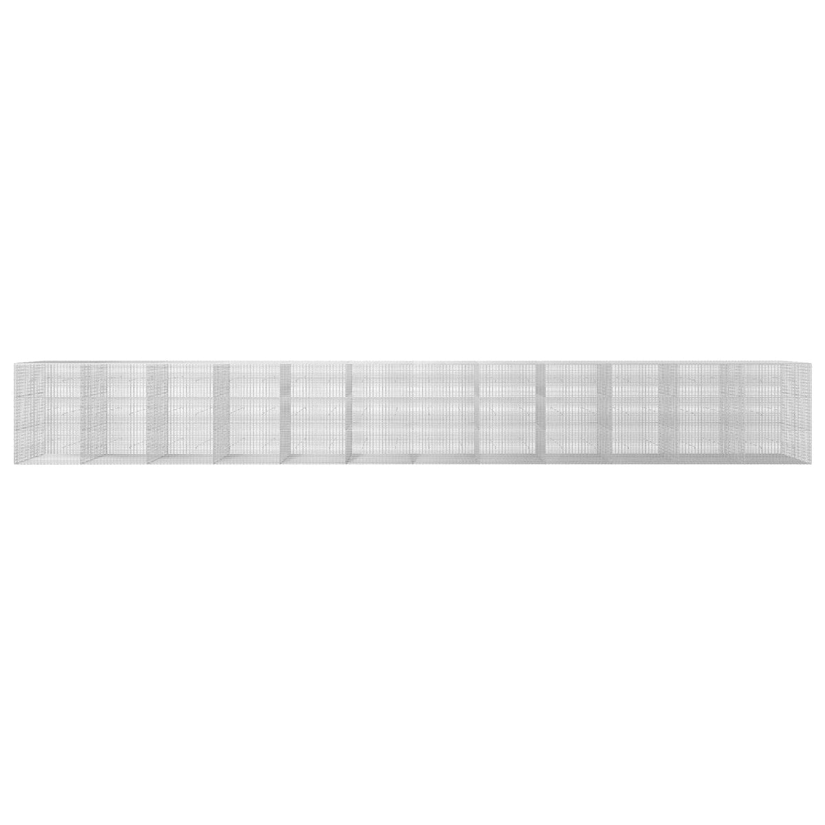 Gabion s žicom debljine 3,5 mm i mrežom 5x2,5 cm 1200x50x150 cm