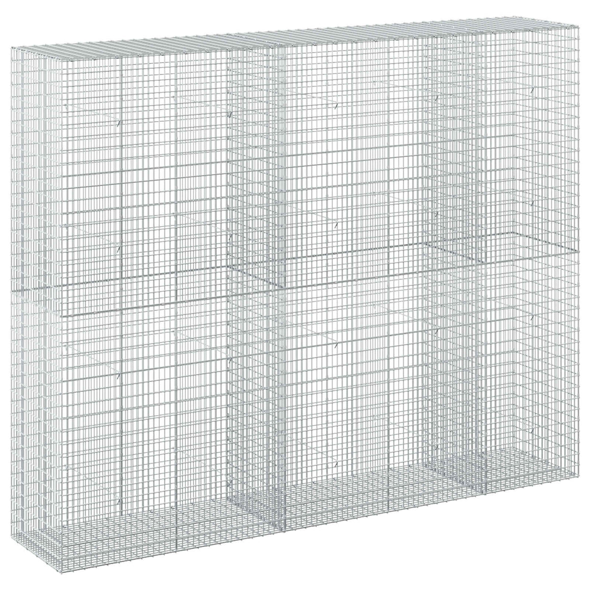 Gabion s žicom debljine 3,5 mm i mrežom 5x2,5 cm 250x50x200 cm