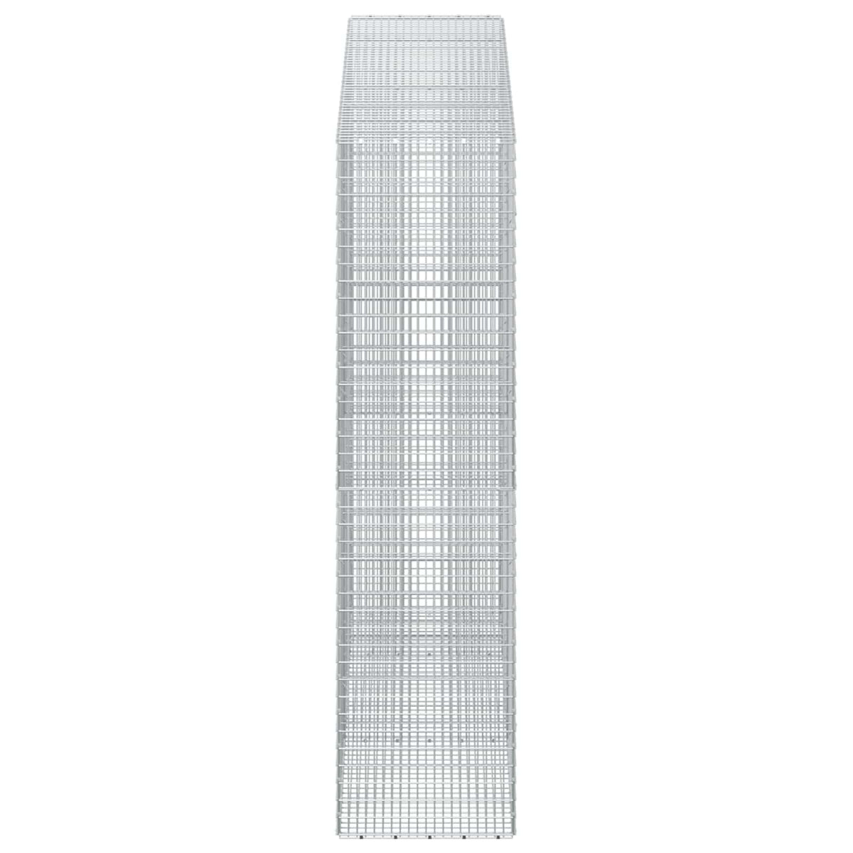 Gabion s žicom debljine 3,5 mm i mrežom 5x2,5 cm 250x50x200 cm