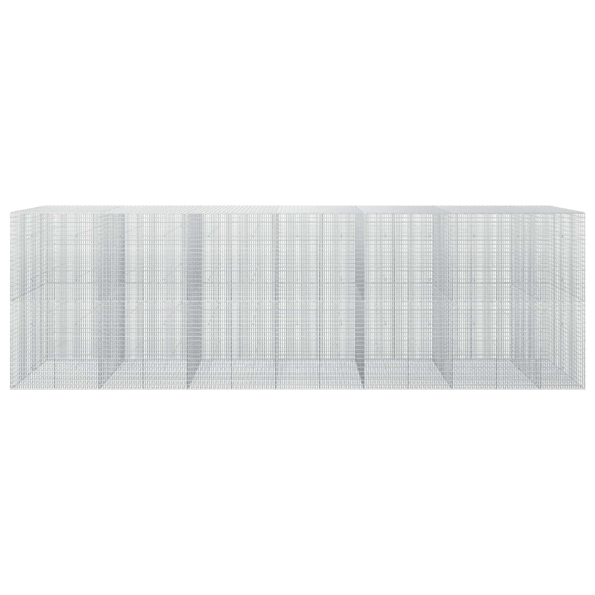 Gabion s žicom debljine 3,5 mm i mrežom 5x2,5 cm 650x50x200 cm