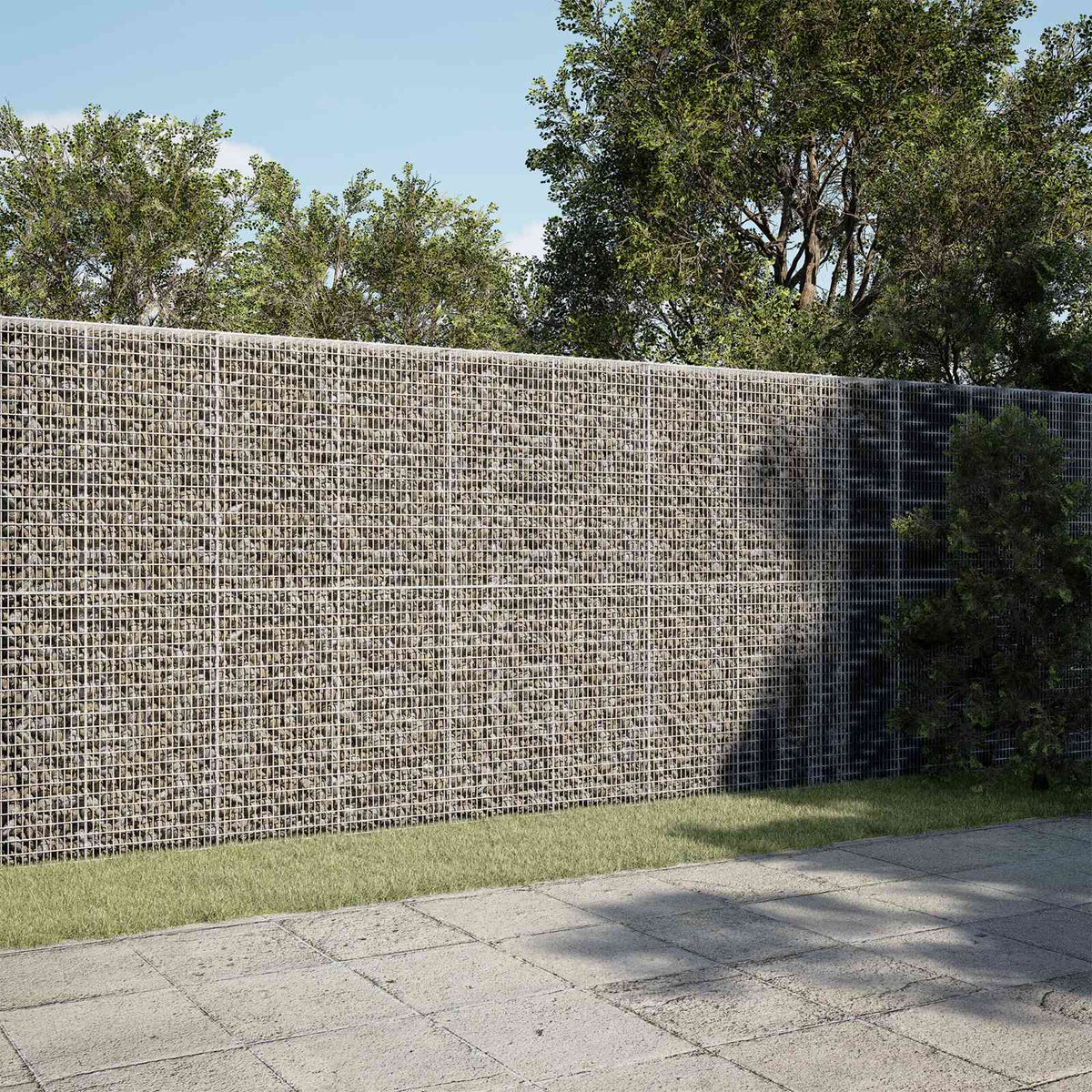 Gabion s žicom debljine 3,5 mm i mrežom 5x2,5 cm 750x50x200 cm