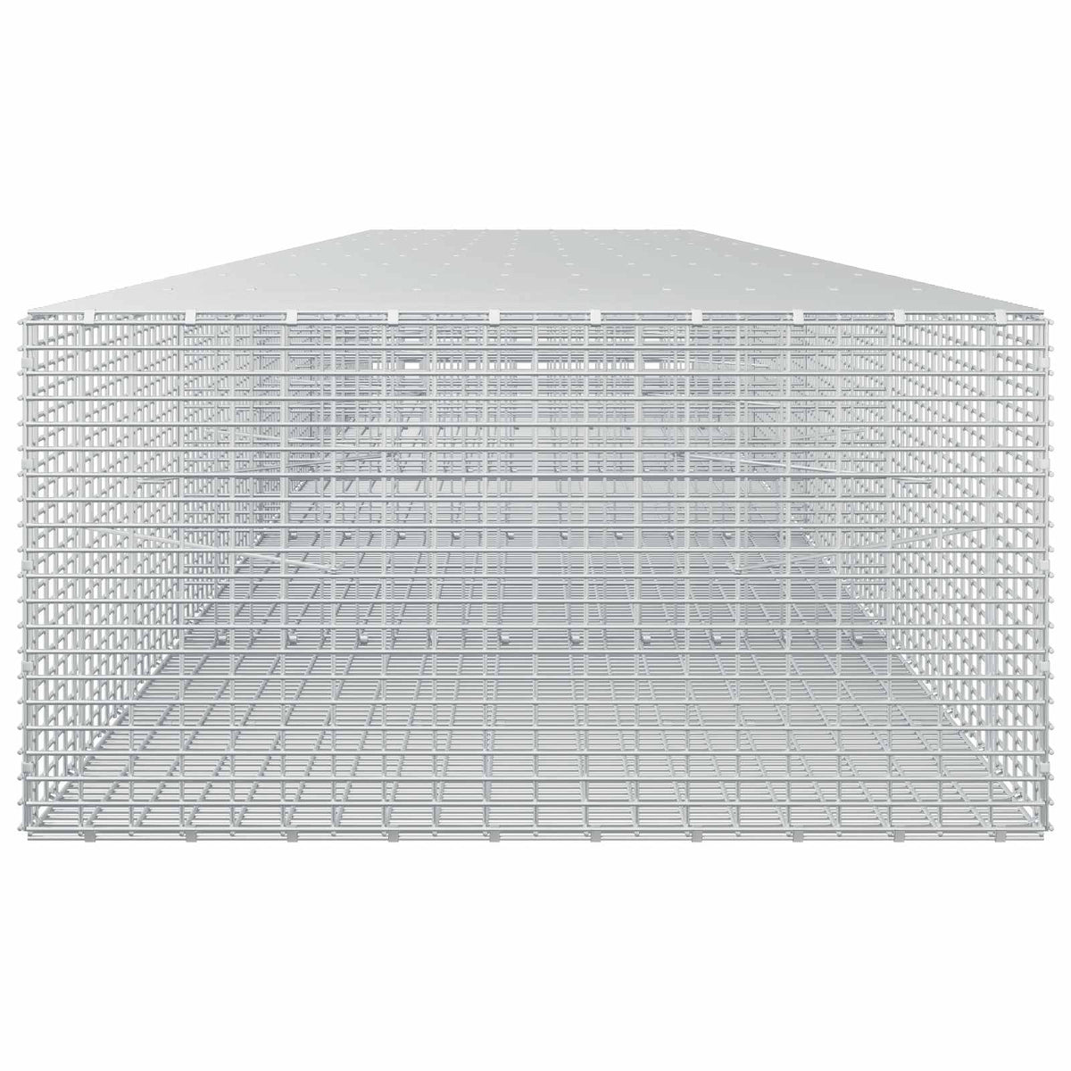 Gabion s žicom debljine 3,5 mm i mrežom 5x2,5 cm 500x100x50 cm