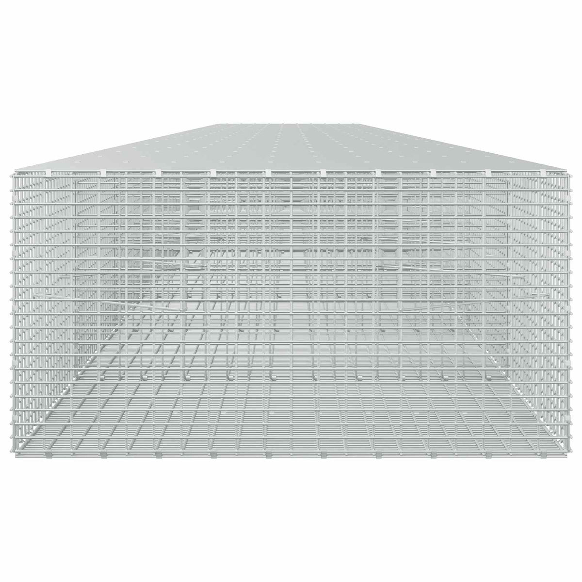 Gabion s žicom debljine 3,5 mm i mrežom 5x2,5 cm 1050x100x50 cm