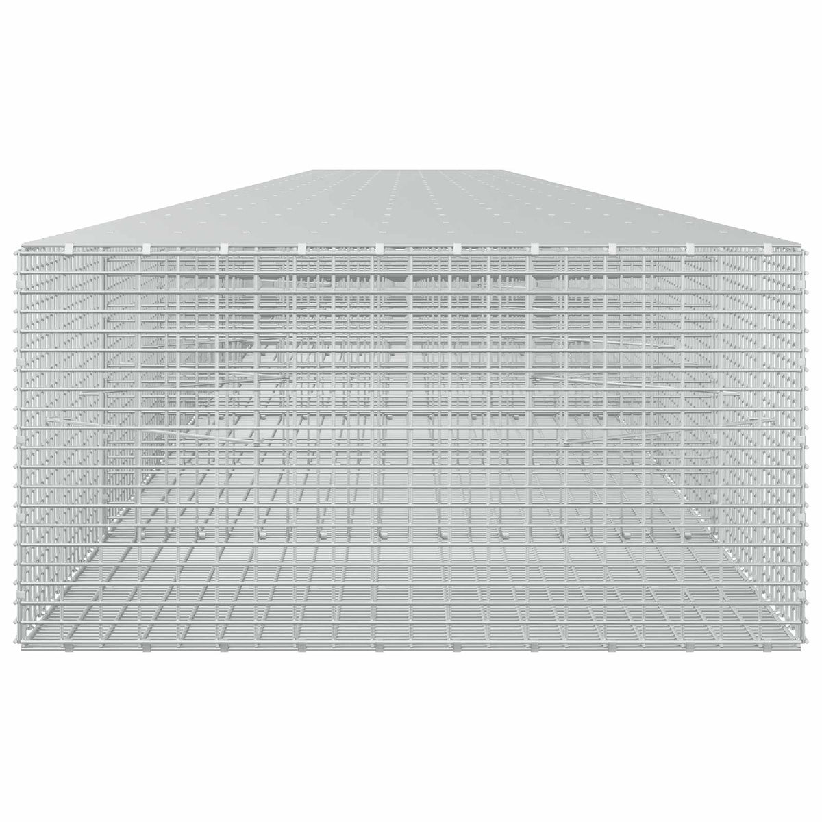 Gabion s žicom debljine 3,5 mm i mrežom 5x2,5 cm 1100x100x50 cm