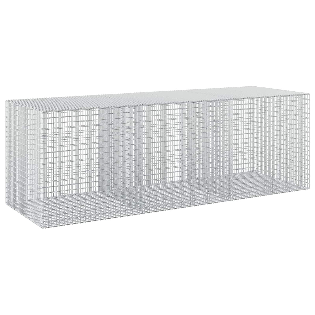 Gabion s žicom debljine 3,5 mm i mrežom 5x2,5 cm 300x100x100 cm